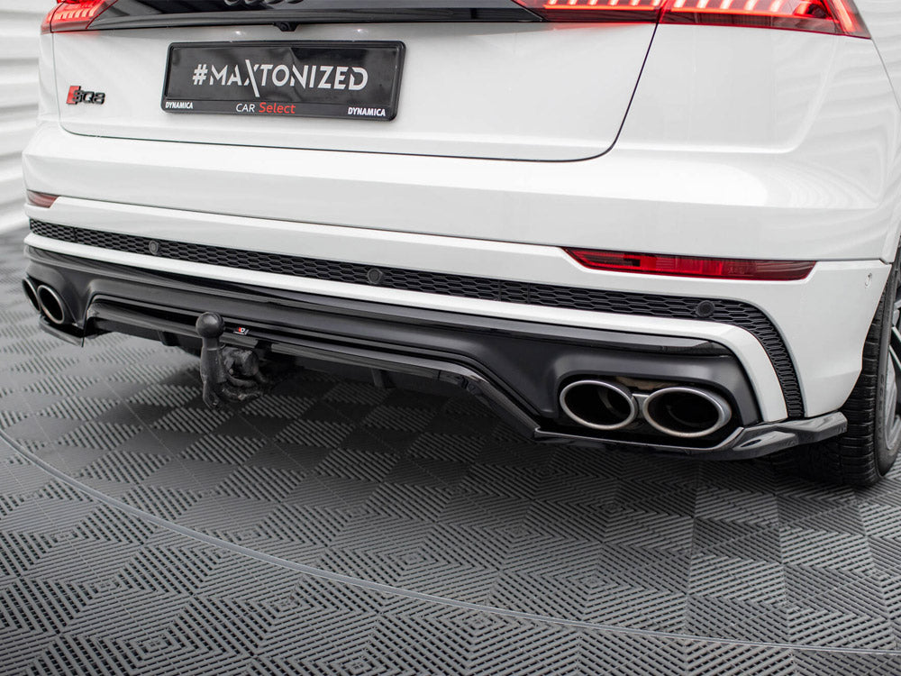 Central Rear Splitter (Vertical Bars) V.2 - Audi SQ8 Mk1