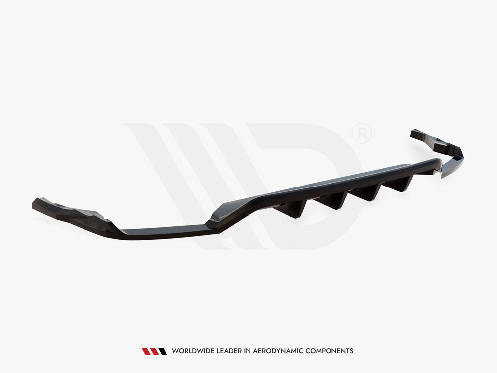 Central Rear Splitter (Vertical Bars) V.2 - Audi SQ8 Mk1