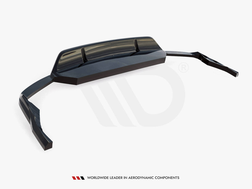 Central Rear Splitter (Vertical Bars) V.2 - Audi SQ8 Mk1