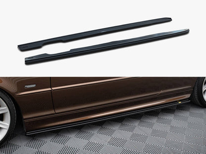 Side Skirts Diffusers V1 - BMW 3 Series E46 (M-Pack Coupe)
