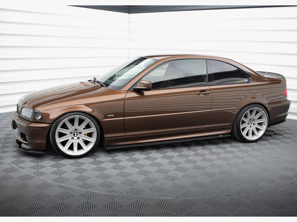 Side Skirts Diffusers V1 - BMW 3 Series E46 (M-Pack Coupe)