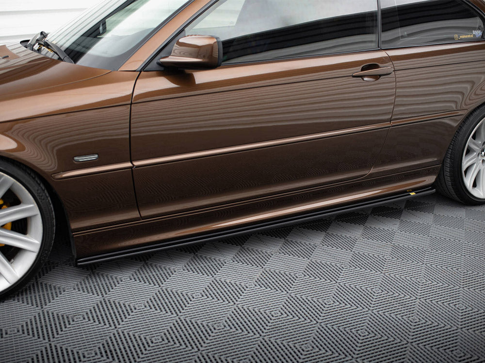 Side Skirts Diffusers V1 - BMW 3 Series E46 (M-Pack Coupe)