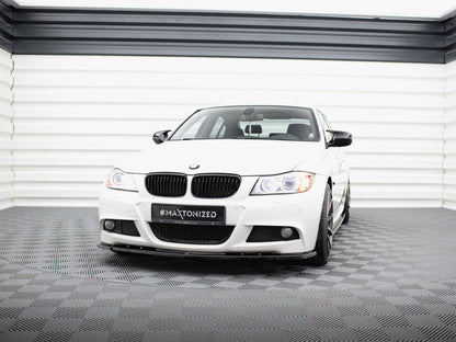 Front Splitter V1 - BMW 3 Series (Sedan / Touring M Sport E90 / E91 Facelift)