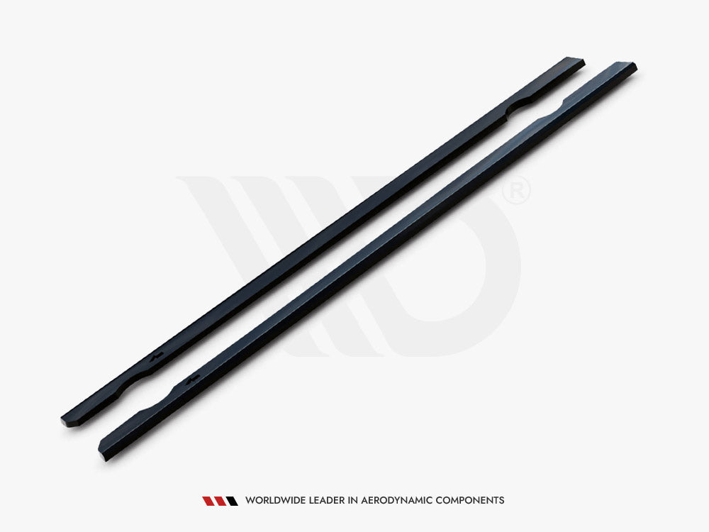 Side Skirts Diffusers V.3 - Volkswagen Golf R / R-Line Mk7