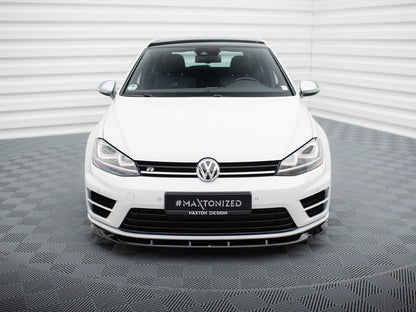Front Splitter V.6 - Volkswagen Golf R / R-Line Mk7