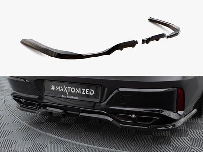 Central Rear Splitter (Vertical Bars) - BMW M7 (60e G70)