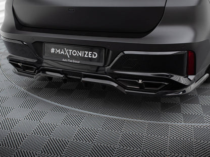 Central Rear Splitter (Vertical Bars) - BMW M7 (60e G70)