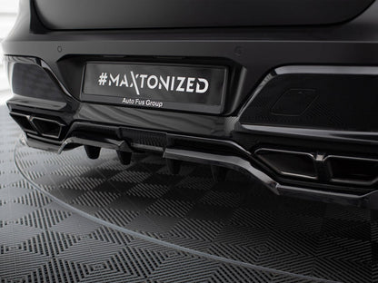 Central Rear Splitter (Vertical Bars) - BMW M7 (60e G70)