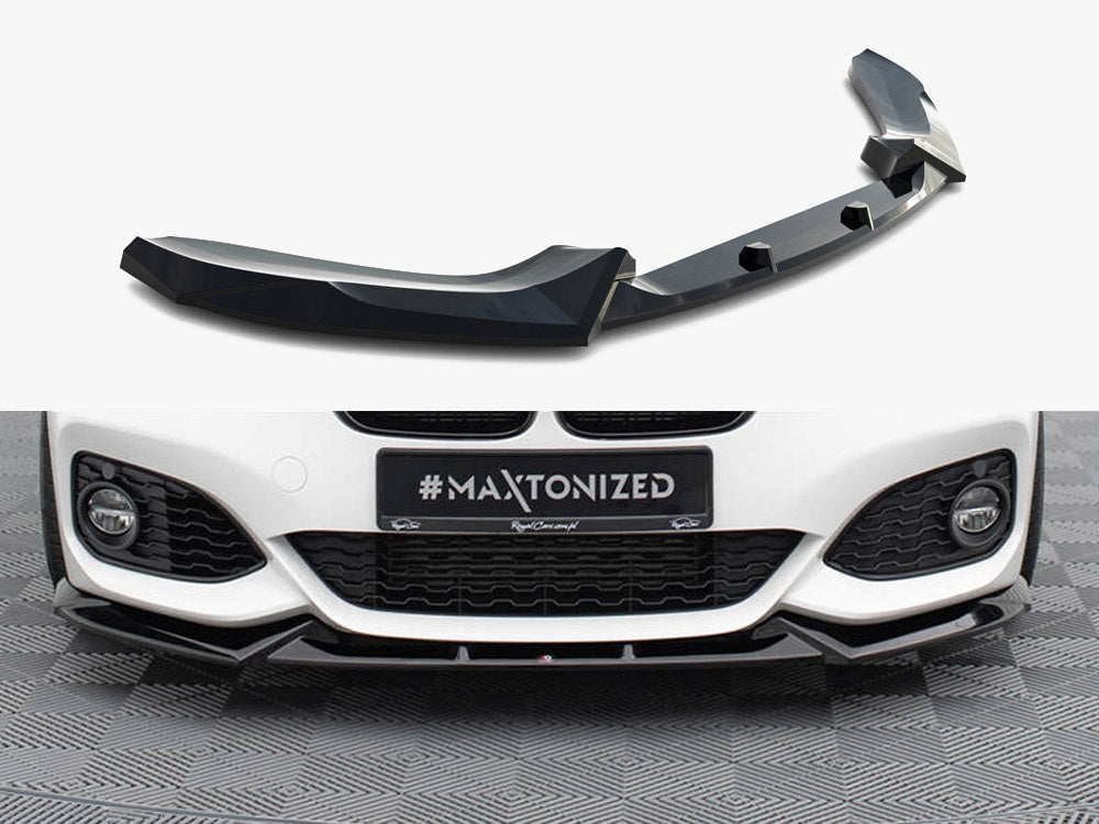 Front Splitter V.5 - BMW 1 Series (M-Pack / M140i F20 Facelift)