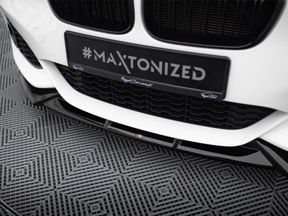 Front Splitter V.5 - BMW 1 Series (M-Pack / M140i F20 Facelift)