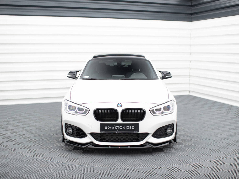 Front Splitter V.5 + Flaps - BMW 1 Series (M-Pack / M140i F20 Facelift)
