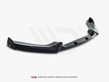Front Splitter V.5 + Flaps - BMW 1 Series (M-Pack / M140i F20 Facelift)