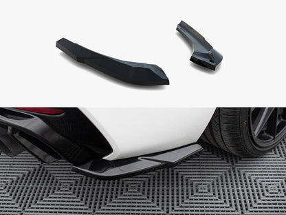 Rear Side Splitters V.5 (For Rear Valance V.3) - BMW 1 Series (M-Pack / M140i F20 Facelift)