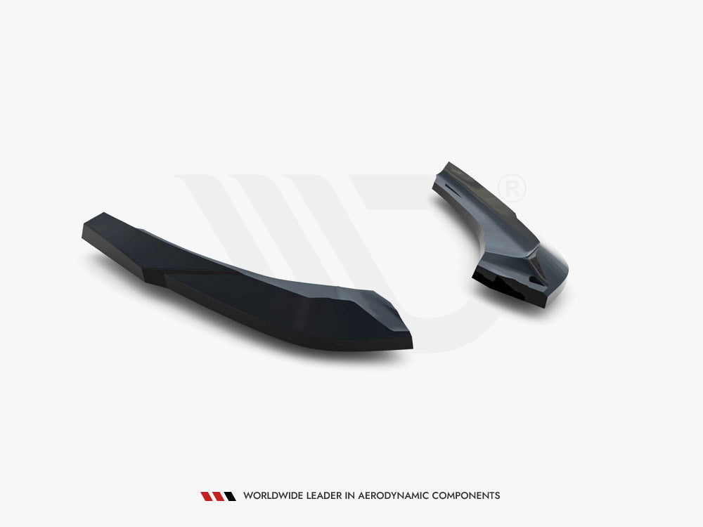 Rear Side Splitters V.5 (For Rear Valance V.3) - BMW 1 Series (M-Pack / M140i F20 Facelift)