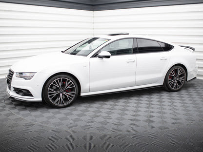 Side Skirts Diffusers - Audi S7 / A7 S Line C7 FL