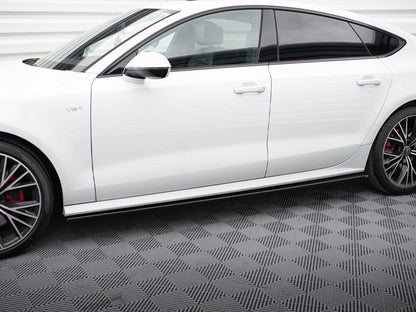 Side Skirts Diffusers - Audi S7 / A7 S Line C7 FL