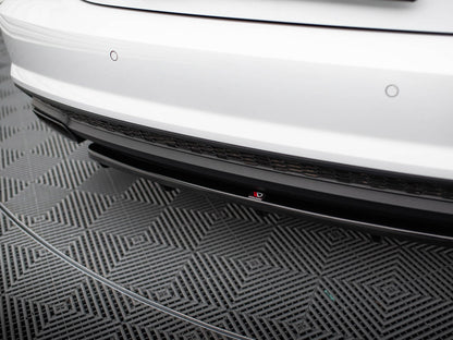Central Rear Splitter (Vertical Bars) - Audi A7 S Line Facelift