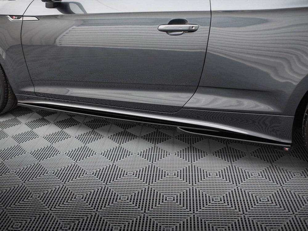 Side Skirts Diffusers - Audi S5 Coupe / A5 S Line Coupe F5 Facelift