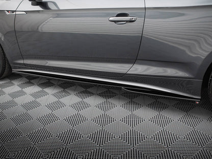 Side Skirts Diffusers - Audi S5 Coupe / A5 S Line Coupe F5 Facelift