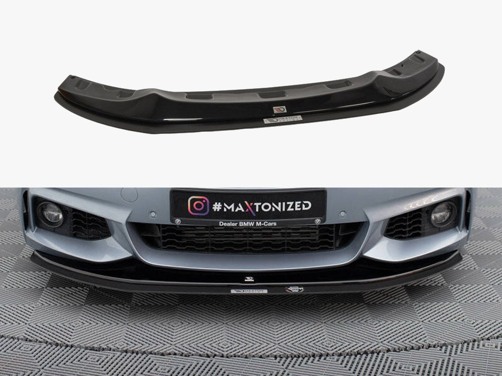 Hybrid Front Splitter - BMW 4 Series (Coupe / Gran Coupe / Cabrio M-Pack F32 / F36 / F33)