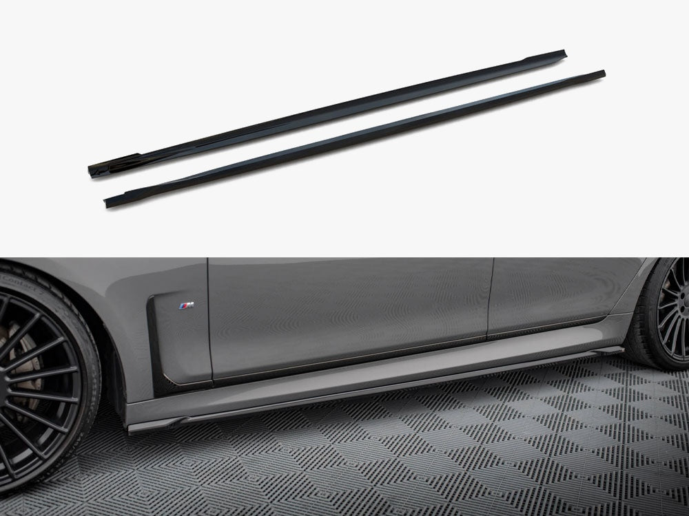 Side Skirts Diffusers V2 - BMW 7 Series (M-Pack G11)