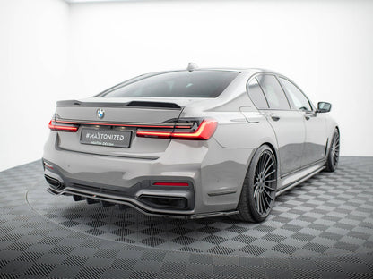 Rear Splitter (Vertical Bars) V2 - BMW 7 Series (M-Pack G11 / G12 Facelift)