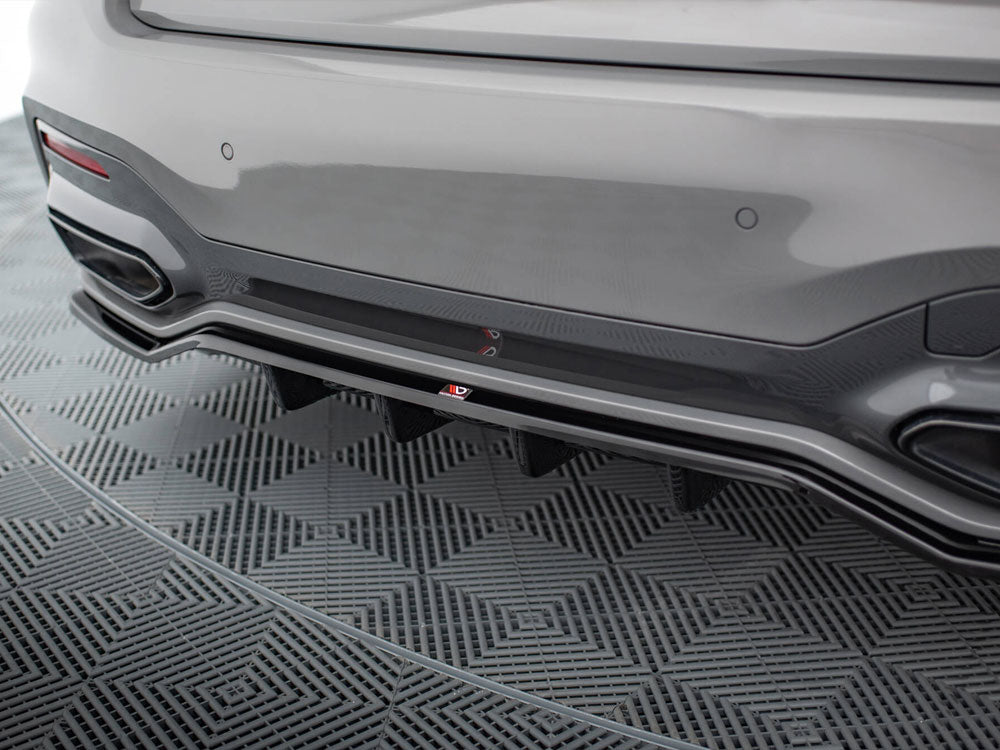 Rear Splitter (Vertical Bars) V2 - BMW 7 Series (M-Pack G11 / G12 Facelift)