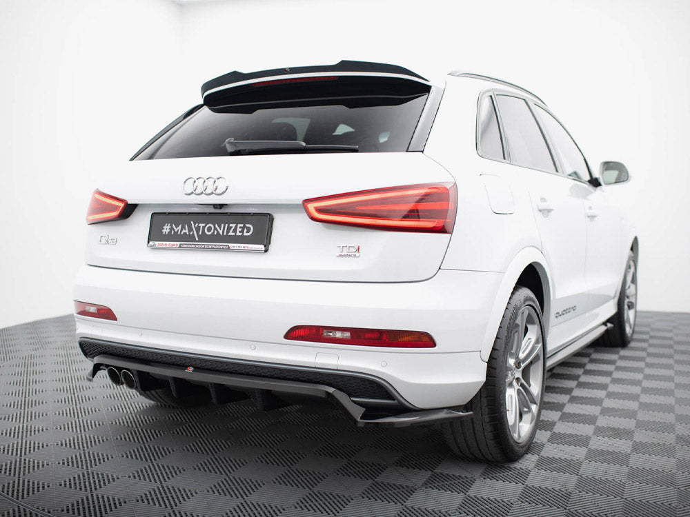Rear Splitter (Vertical Bars) - Audi Q3 S Line 8U