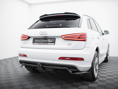 Rear Splitter (Vertical Bars) - Audi Q3 S Line 8U