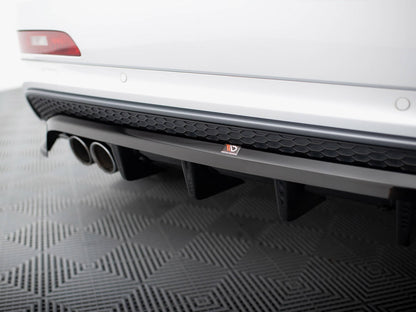 Rear Splitter (Vertical Bars) - Audi Q3 S Line 8U