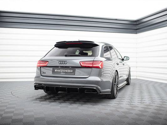 Rear Side Splitters - Audi S6 / A6 S Line / A6 C7 FL