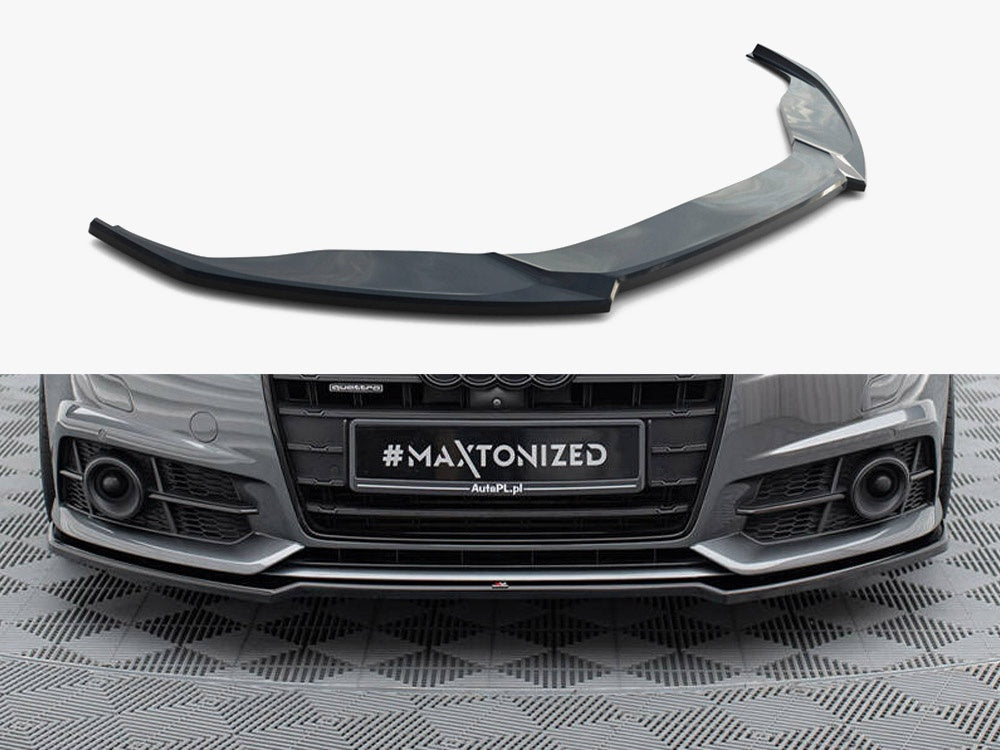 Front Splitter V.2 - Audi A6 / A6 C7 S Line / S6 C7 Facelift