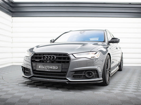 Front Splitter V.2 - Audi A6 / A6 C7 S Line / S6 C7 Facelift