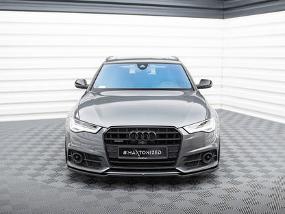 Front Splitter V.2 - Audi A6 / A6 C7 S Line / S6 C7 Facelift