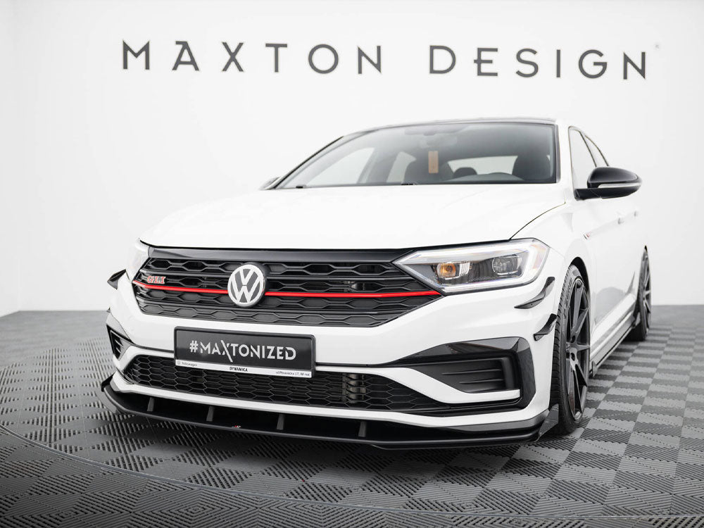 Street PRO Front Splitter + Flaps - Volkswagen Jetta GLI Mk7