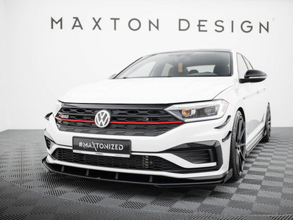 Street PRO Front Splitter + Flaps - Volkswagen Jetta GLI Mk7