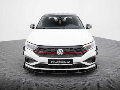Street PRO Front Splitter + Flaps - Volkswagen Jetta GLI Mk7