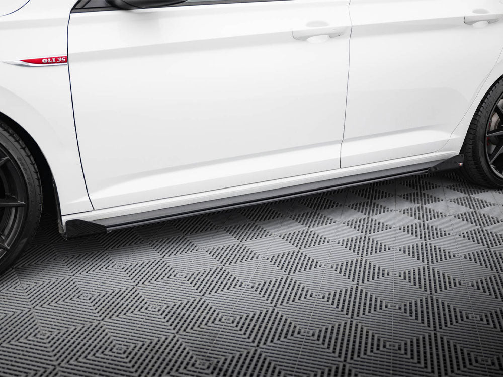 Street PRO Side Skirts Diffusers + Flaps - Volkswagen Jetta GLI Mk7