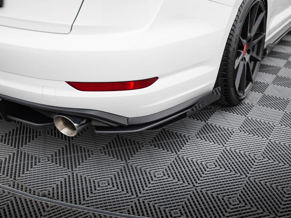 Street Pro Rear Side Splitters + Flaps - Volkswagen Jetta GLI Mk7