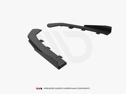 Street Pro Rear Side Splitters + Flaps - Volkswagen Jetta GLI Mk7