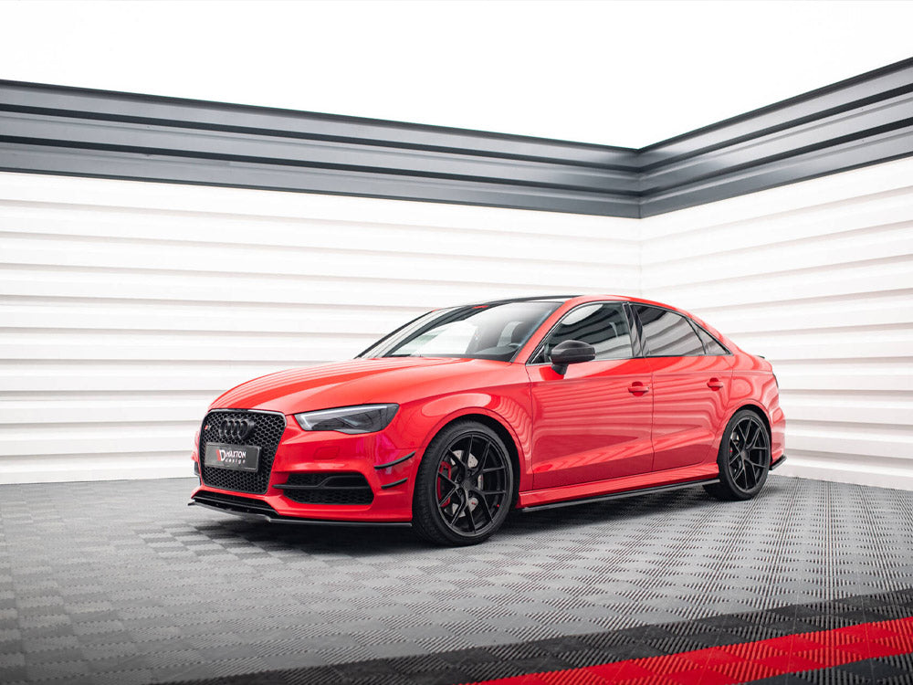 Side Skirts Diffusers V.1 - Audi S3 / A3 S Line 8V / 8V FL Sedan (2013-2020)