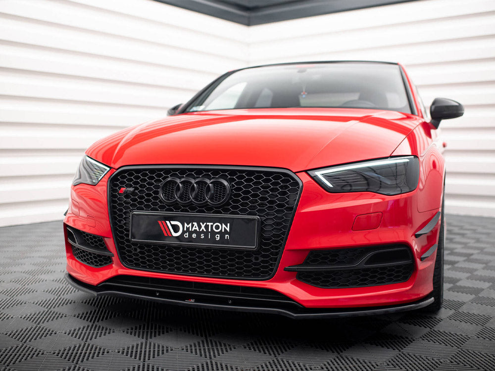 Front Bumper Wings (Canards) - Audi S3 / A3 S Line 8V Sedan / Cabrio