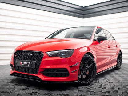 Front Bumper Wings (Canards) - Audi S3 / A3 S Line 8V Sedan / Cabrio