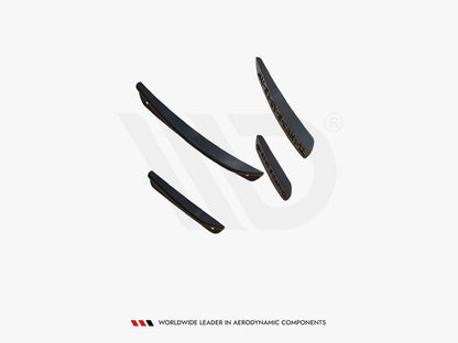 Front Bumper Wings (Canards) - Audi S3 / A3 S Line 8V Sedan / Cabrio