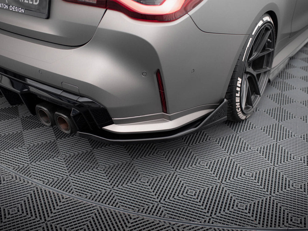 Rear Side Splitters V.5 (For Rear Valance V1) - BMW M4 G82 / G82 (Facelift)