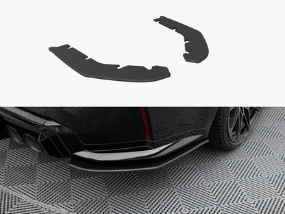 Street PRO Rear Side Splitters V2 - BMW M3 (Sedan / Touring G80 / G81)
