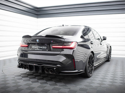 Street PRO Rear Side Splitters V2 - BMW M3 (Sedan / Touring G80 / G81)