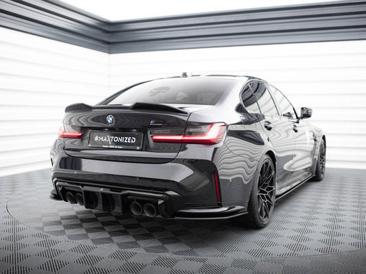 Street PRO Rear Side Splitters V2 - BMW M3 (Sedan / Touring G80 / G81)
