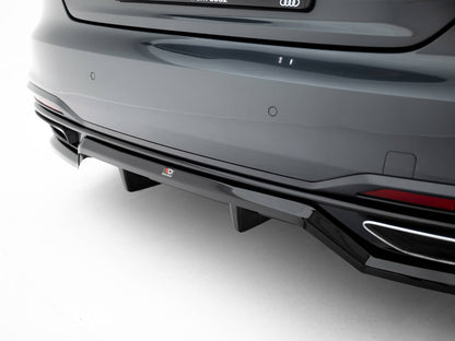 Rear Splitter (Vertical Bars) - Audi A5 F5 Facelift