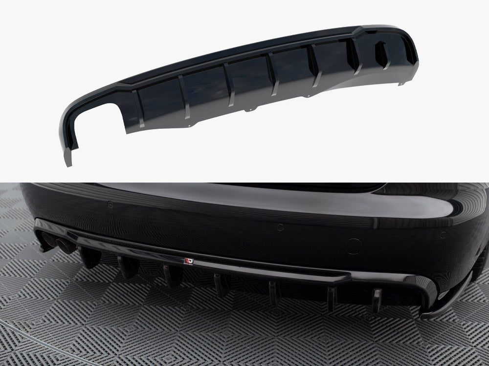Rear Valance - Audi A4 B8 (Single Side dual exhaust Version)